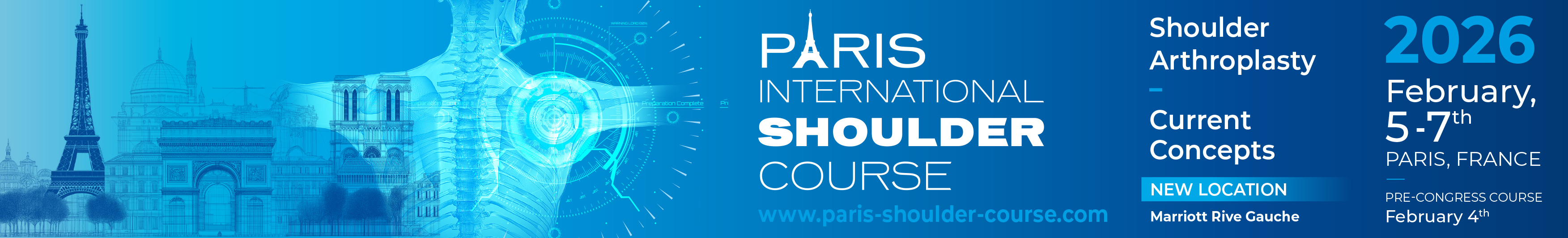 Paris International Shoulder Course 2026