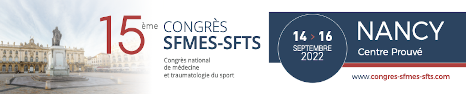 15e congrès national de médecine et traumatologie du sport